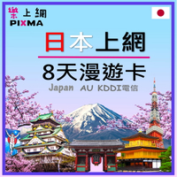 日本上網卡 日本網卡8天5GB吃到飽 上網漫遊卡4G 東京北海道大阪沖繩京都九州奈良京都四國名古屋横浜 可分享【樂上網】PIXMA