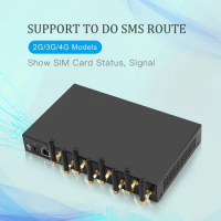 Goip Gateway New Version 4G EC/EG SK8-8 Ports 8 SIms 8 Voip Gateway Support Change IMEI SMS Call Bulk Router Simbox