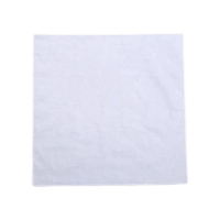 28x28cm Men Women Cotton Handkerchiefs Solid White Hankies Pocket Square Towel