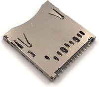 ช่องเสียบการ์ดทดแทน ช่องเสียบการ์ด SD สำหรับ Nintendo 3DS 2DS ช่องเสียบการ์ด SD แบบติดตั้งบน PCB สำห