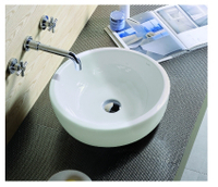 【麗室衛浴】 美國KARAT凱樂 造型 藝術碗公面盆 K-1133 尺寸38*16CM