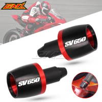 For SUZUKI SV 650 SV650X SV650/S Universal Motorcycle CNC Handlebar Grips Bar Ends Cap Counterweight Plug Slide