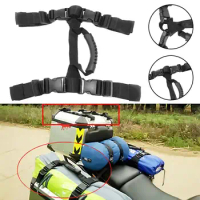 Hand Carry Strap Handle Rope for Aluminium Motorcycle Luggage Pannier Cargo Case Trunk Side Top Box Black Motorcycle Accessories