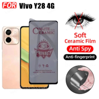 ส่งจากไทย ฟิล์มเต็มจอ สำหรับ vivo Y28 4G/Y29/Y19S/Y39/Y04/V50lite/V60lite/Y200/Y100 ฟิล์มกันเสือก กั