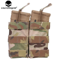 Emerson Modular Open Top Double MAG Pouch For 5.56 military airsoft combat gear Multicam Arid MC MCTP MCBK