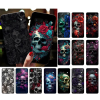 Skull Rose Art Phone Case For Google Pixel 8 7 Pro 7A 7 6A 6 Pro 5A 4A 3A Pixel 4 XL Pixel 5 6 4 3A XL