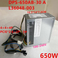 New Original PSU For HP 800 Z2 G4 4Pin 650W Switching Power Supply DPS-650AB-30 A L36048-003 L36049-003 L57253-003 DPS-650AB-30A