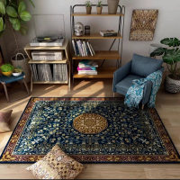 Karpet Estetik Boho Glamorous Navy