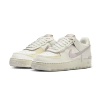 W Nike Air Force 1 Shadow 米白淡紫 AF1 女鞋 厚底 增高 DZ1847-104