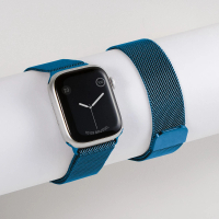 【General】Apple Watch 米蘭磁吸錶帶 蘋果手錶適用 42/44/45/49mm - 海洋藍(手錶 錶帶)