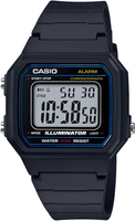 นาฬิกาควอทซ์ Casio W-217H-1AVCF ดิจิตอลคลาสสิกสำหรับผู้ชายสีดำ