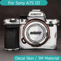 Stylized Decal Skin For Sony A7S3 A7SIII A7SM3 Camera Sticker Vinyl Wrap Film A7S Mark III 3 M3 Mark3 MarkIII Alpha 7SIII 7S3