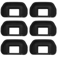 6X Camera Eyepiece Eyecup 18Mm Eb Replacement Viewfinder Protector For Canon Eos 80D 70D 60D 77D 50D 5D 5D Mark Ii 6D