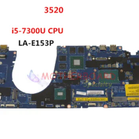 For Dell Precision 15 3520 Motherboard CDP81 LA-E153P W/ i5-7300U CPU 2HT8M 02HT8M CN-02HT8M