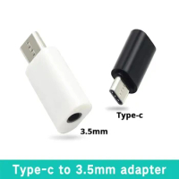 5pcs Type-C to 3.5mm Jack Adapter Earphones Audio Converter Cable USB Type C to 3.5mm Headphones Aux Cable for Xiaomi Huawei P20