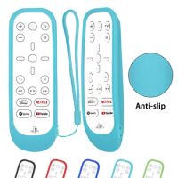 Silicone Protective Sheath Remote Control Case Fit for Sony PS5 Game Console Media Gamepad Shockproof Skin-Friendly Cover