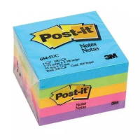 Post it notes 3M 654 5 UC / Sticky Notes 3M 654 5UC 3M / Post it warna (PAK@5PAD)