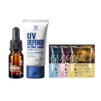 【Dr. May美博士】專業隔離清爽防曬乳SPF50 40ml+B3抗痘精華10ml(抗UV 抗清爽防曬 抗痘)