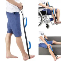 Weight Lifting Wrist Straps Leg Lifter Strap Wheelchair Foot Straps Leg Lifting Strap Comfortable Nylon Webbing To Fitness Body