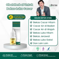 Propolis SM Untuk Penghilang Bekas Cacar Menghitam Cacar Air di Badan & Wajah Penghilang Bekas Luka 