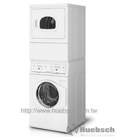 【領券折200】Huebsch 優必洗 YTGE5A / YTGE5A113FW01(瓦斯型) 12KG/15KG 上烘乾下洗衣機【零利率】