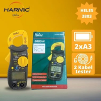 Tang Ampere Digital - Digital Clamp NCV Multimeter Avometer AC/DC Heles - 3803N