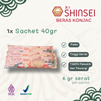 Shinsei Konjac Rice- Sachet (isi 1)/ Beras Shirataki