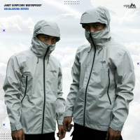 Jaket Gorpcore Ultralight Triple Outdoor - Jaket Running Waterproof - Jaket Hiking Aqualaguna