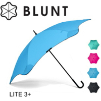 【BLUNT 紐西蘭 Lite 3+ UV抗強風勾勾傘《風格藍M》】BLT-L04/摺疊傘/自動傘/防風傘/抗UV