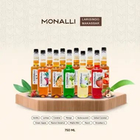 Monalli Syrup All Variant - 750 mL Gourmet Syrup Premium_Sirup Cafe & Coffee Premium_Sirup Mocktail