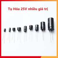 Tụ Hóa Phân Cực 25V, 10uf, 22uf, 47uf, 100uf, 220uf, 330uf, 470uf, 1000uf, 2200uf, 3300uf, 4700uf