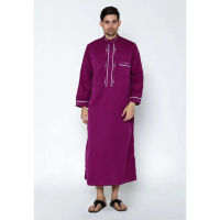 Diskon Gamis Pria / Jubah Gibara Ungu