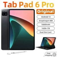 Tab Global 2023 Pad 6 Pro Tablet Android 13 Snapdragon 888 IPS Display Tablet 16GB 1024GB Tablets PC Global Version 5G