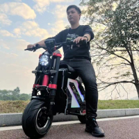 60-80MPH High Speed Fast Electric Scooters For Adults With Seat Dual Motor 90-120KMH E Scooter Motorcycle 72V 10000W 15000Watt