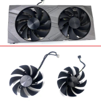 Original Cooling Fan 87MM 4PIN PLA09215B12H 12V 0.55A GeForce RTX3060 TI 3080 3090 Ti 3070TI GPU FAN For Lenovo RTX3060TI FANS
