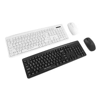 【MIIIW米物】無線鍵鼠套裝 PB01 黑白兩色  隨插隨用 滑鼠DPI可調-白