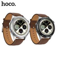 HOCO Y21 1.43inch AMOLED Smart Watch Sports Bluetooth Call Version Heart Rate Blood Oxygen Sleep Monitor For Man IP67 Waterproof