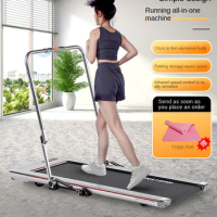 Household Shock-Absorbing Folding Walking Machine Smart Household Foldable Installation-Free Treadmill