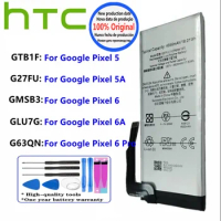 New Original Battery For HTC Google Pixel 5 6 5A 6A Pro Pixel5 Pixel6 6Pro Pixel5A GTB1F G27FU GMSB3 G63QN GLU7G Phone Bateria