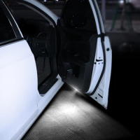 1pc Baseus Car Door Opening Warning Lights Waterproof 6 LED Safety Warn Light Flashing Auto Open Sticker