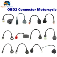 For KTM OBD2 Connector Motorcycle For YAMAHA For HONDA Moto For Ducati For Kawasaki OBD2 Extension Cable Diagnostic Tool
