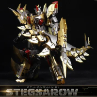 (In Stock) Cang-toys CT-LONGYAN 01 STEGSAROW Beast Volcanicus Stegosaurus Transformation Action Figures Toy Gift Collection