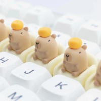 ECHOME Cute Capybara Sofa Keycap 3D Artisan Keyboard Cap Original Custom Resin KeyCap for Mechanical Keyboard Accessories Gift