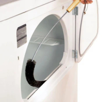 Refrigerator Condenser Coil Cleaning Brush Clothes Dryer Lint Vent Trap Cleaner Brush Foldable Washing Machine Home Brush