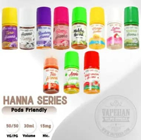 Liquid Vape Hanna Series Pods Friendly 15MG 30ML By Dr Juice TARO HANNA