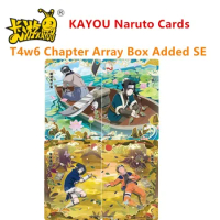 KAYOU Anime Original Naruto Cards T4w6 Chapter Array Box Added SE Ninja World Collection Cards Toys 