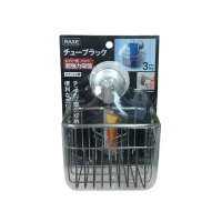【日本ASVEL】不鏽鋼強力吸盤置物籃(浴室廁所衛生間收納 透氣通風瀝水簍空)