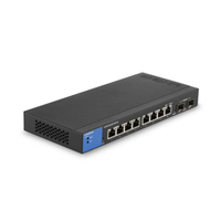 LGS310C 8-Port Managed Gigabit Ethernet Switch พร้อม 1G SFP Uplinks x2 เน็ตเวิร์คสวิตช์สำหรับธุรกิจ 