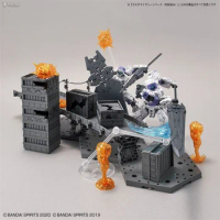 Bandai Original 30mm 1/144 Urban Street Custom Scene Accessories Pack Assembly Model In Stock