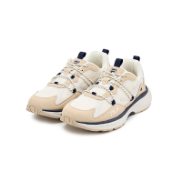 FILA SONAR 男復古慢跑運動鞋-白/卡其 1-J028Z-173